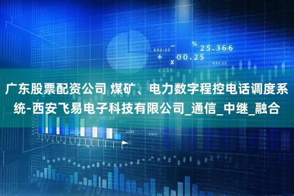 广东股票配资公司 煤矿、电力数字程控电话调度系统-西安飞易电子科技有限公司_通信_中继_融合