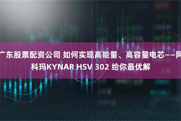 广东股票配资公司 如何实现高能量、高容量电芯——阿科玛KYNAR HSV 302 给你最优解